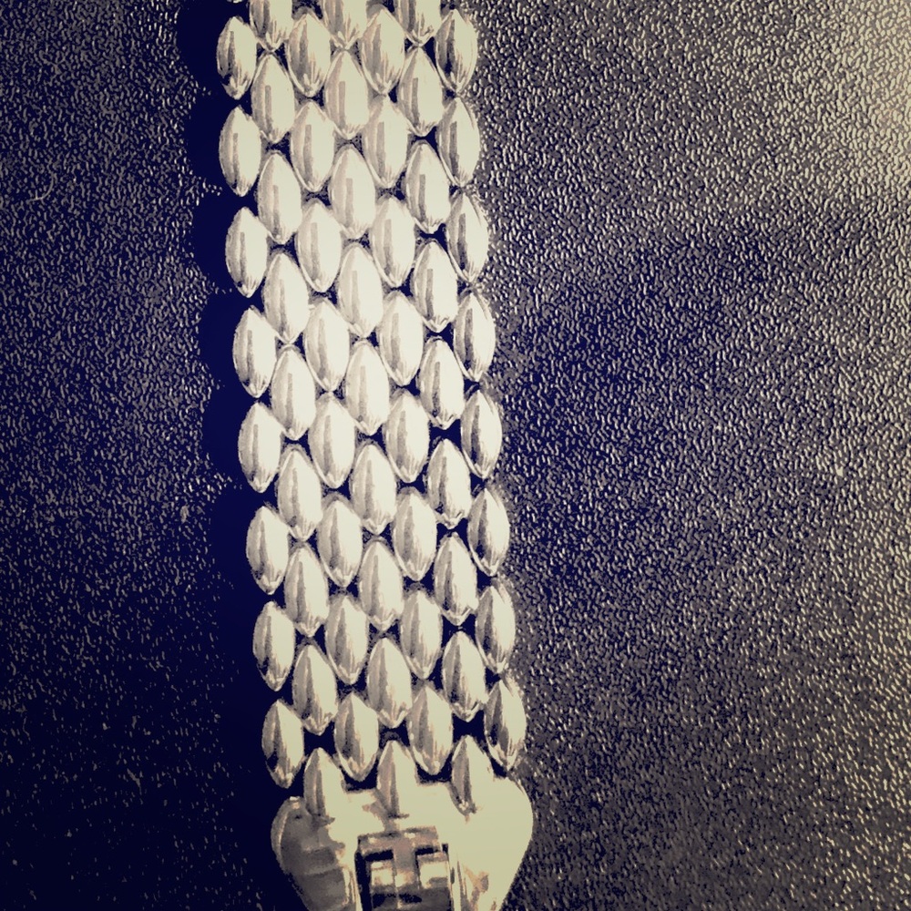 Gold plated watch band